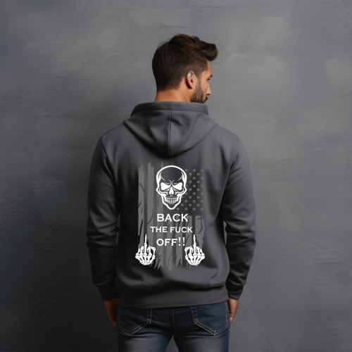 BACK THE F**K OFF HOODIE