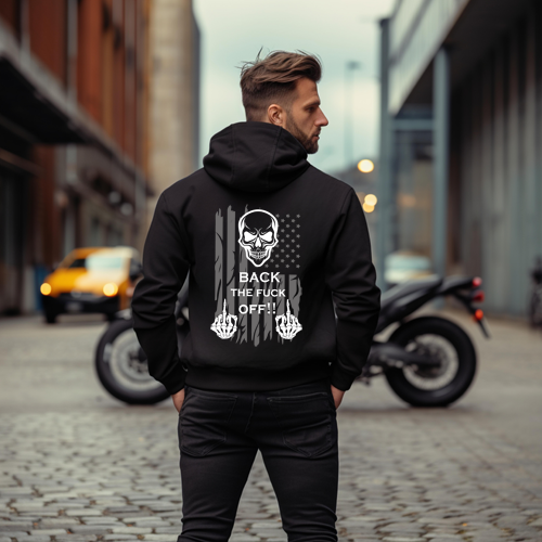 BACK THE F**K OFF HOODIE