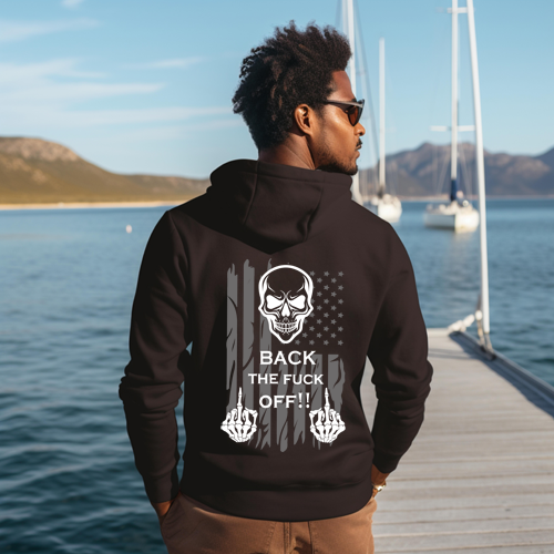 BACK THE F**K OFF HOODIE